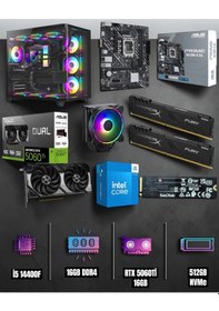 Resim Symoon SYMOONPC0014 i5-14400F 16 GB 512 GB NVMe SSD 16 GB RTX5060Ti Free Dos Masaüstü Oyuncu Bilgisayarı 