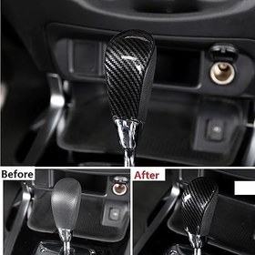 Resim VENEKA Navara NP300 2016-2019 için 2X Karbon Fiber Vites Topuzu Araba Kafa Kapağı Trim Dekorasyon Çıkartma Aksesuarları 