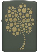 Resim Zippo Çakmak 48501-100099 Four Leaf Clover Design 