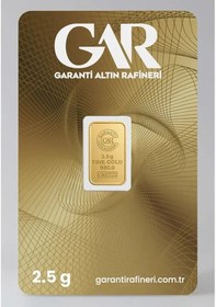 Resim Garanti Gold 2,5 Gr Külçe Altın 