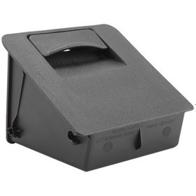 Resim Anjiexun Araba İç Mekan Gösterge Paneli Madeni Para Kutusu Sürücü Sol Depolama Kutusu Konteyner 