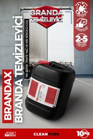 Resim CleanTurk Brandax Branda Temizleyici | Yağ, Kurum Ve Zorlu Kirleri Kolayca Çözer 10 Kg 