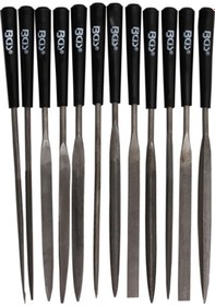 Resim Bgs Eğe İnce Törpü Seti 12 Parça 