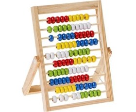 Resim Hsc Bilişim Ahşap Ayaklı Abaküs -Ürün Ölçüleri 20 x 16 x 1,5 cm - S00000738 