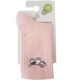 Resim Biorganic New Animals Kız Çocuk Çorabı - 68425 