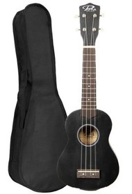 Resim Puka Pk-10 Soprano Ukulele Siyah (KILIF HEDİYE) 