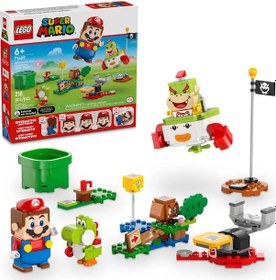 Resim LEGO® Super Mario™ İnteraktif LEGO® Mario™ ile Maceralar 71439 – 6 Yaş ve Üzeri Çocuklar İçin Yoshi İçeren Oyuncak Araç Yapım Seti (218P) 