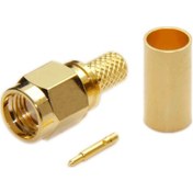 Resim Rf Konnektör - Rg-58 - Sma - Erkek 