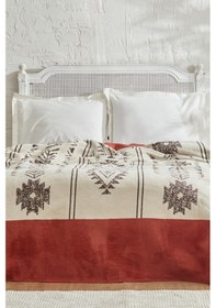 Resim Karaca Home Raya Çift Kişilik Pamuk Battaniye Kremit 200.22.04.0212 