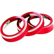 Resim Gaojunshop01 Suzuki Jimny Jb64 Jb74 19-22 Mavi 3 Parça Çizilmeye Dayanıklı Alüminyum Klima Düğme Seti 