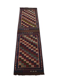Resim Zehra Abla Halı El Dokuma Yöresel Çumra Konya Yolluk Yün Kilim 6334 