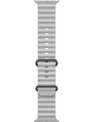 Resim Schitec 42-49mm YeninesiliOS Uyumlu Watch Akıllısaatkordonusilikon Gri 