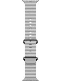 Resim Schitec 42-49mm YeninesiliOS Uyumlu Watch Akıllısaatkordonusilikon Gri 