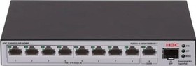 Resim H3C Aolynk S1600v2-10p-hpwr 8 Port Gıgabıt + 1xgb Sfp/1xrj45 Uplınk 125w Poe Yönetilebilir Swıtch 