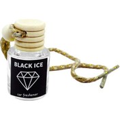 Resim Jeehugo Araç İçin Cam Matara Kokusu, Ayna Asmalı Parfüm, Siyah Buz, 8ml, Uzun Süre Kalıcı Koku 