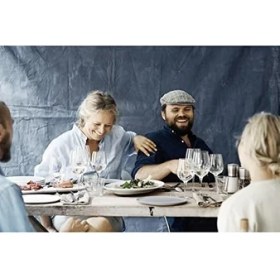 Resim Renklimestore Easyplus Burgundy 6'lı Şarap Kadehi - 3201001637 