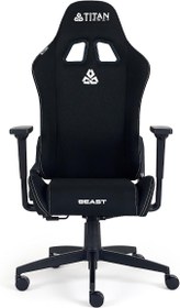 Resim Titanseat Beast Black Kumaş Oyuncu Koltuğu 