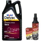 Resim Mobil Delvac 10W-30 Legend Commercial Vehicle 7 L + Gojo Araç Bakım Seti 