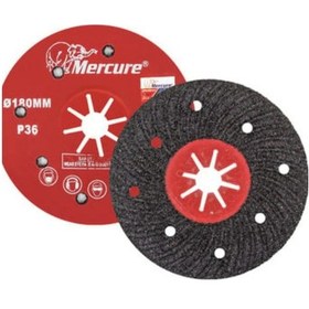Resim Superflex Disk Zımpara Kırmızı Tab. 115mm 16kum 10 Adet -7103 