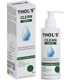 Resim Thol's Clean Defence Yağlı ve Akne Eğilimli Ciltler için Yüz Temizleme Köpüğü 200 ML 