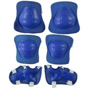 Resim Yüksek Yoğunluklu Çocuk Koruyucu Set 6 Parça Dizlik Dirseklik El Pedi Paten Scooter Bisiklet 