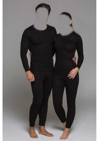 Resim TERMOLİTE TERMAL İÇLİK ALT ÜST TAKIM SİYAH - S - Çok Renkli 