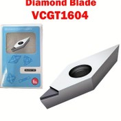 Resim 1 adet/2 adet/10 adet VCGT 160402 VCGT 160404 VCGT 160408 VCGT Alüminyum Alaşımlı Frezeleme Aleti, CNC CBN Karbür Torna Takım Ucu 