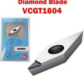 Resim 1 adet/2 adet/10 adet VCGT 160402 VCGT 160404 VCGT 160408 VCGT Alüminyum Alaşımlı Frezeleme Aleti, CNC CBN Karbür Torna Takım Ucu 