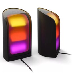Resim Philips Hue Flare 2'li Paket Akıllı Duvar Aydınlatma - Siyah 
