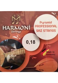 Resim Harmoni Strings Hrm18P Pyramid Kısa Sap Saz Bağlama Teli Takım Pr 
