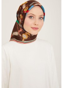 Resim 85 Armine Twill İpek Eşarp 9141d Çok Renkli 