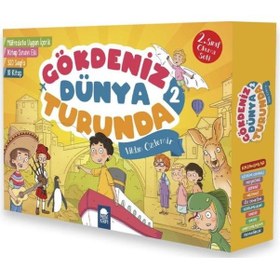 Resim Gökdeniz Dünya Turunda 2 - 2. Sınıf Okuma Seti - 10 Kitap Takım - Vildan Özdemir - Mavi Kirpi 