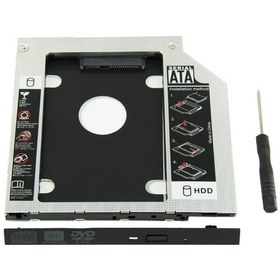 Resim 9.5Mm Sata Hdd Harddisk Caddy Kızak Kutu Laptop Ssd Kızağı 