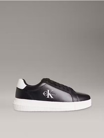 Resim Calvin Klein Erkek Chunky Cupsole Deri Sneaker Ayakkabı - Siyah 