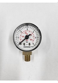 Resim Çap 40 ALTtan 6 Bar Kuru Manometre - Pakkens 