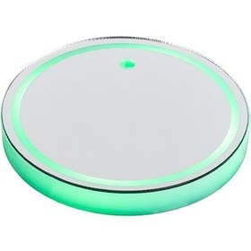 Resim Led Işıklı Araç İçi Bardak Altlığı 7 Renk Led, Şarjlı, Kaymaz, Akrilik 001 