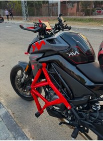 Resim İnan CFMOTO NK250 ÖZEL KIRMIZI 6 TAKOZLU KORUMA DEMİRİ 