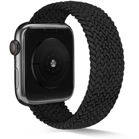 Resim Watch Ultra 49mm Kordon Uyumlu KRD-38 Large Strap Kayış CLO- Siyah 