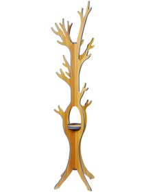 Resim RealWood Ahşap Ayaklı Askılık Teak 