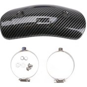 Resim Synodicmonth Yoshimura Ar Sc Ak Yamaha Kawasaki C İçin Evrensel Motosiklet Egzoz Susturucu Borusu Bacak Koruyucu Isı Kalkanı Kapağı 