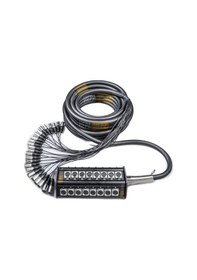 Resim Stage-24c-20m 24 Kanal 20 Metre Multicore Kablolu Hazır Stage Box 