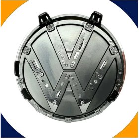 Resim Vw Caddy 5 2021-2024 Ön Panjur Arması Klipsli Piano Black Logo 5h0 853 601 D 