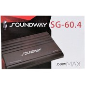 Resim Soundway Sg-60.4 4 Kanal Anfi 3500w 4x60w Rms 