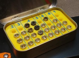 Resim Altoids Teneke Nozul Tutucu Plastik Aparat 