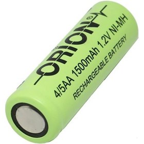 Resim Orion 1500 mAh 1.2 V 4/5AA Ni-MH Şarj Edilebilir Pil 