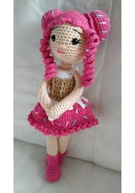 Resim Amigurumi Süslü Bebek 