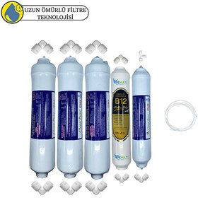 Resim Swun chyan Kapalı Kasa Su Arıtma Cihazlarına Sertifikalı 5'li Mebransız B12 Alkalili 