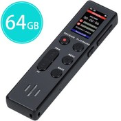 Resim Geeksen Ses Kayıt Cihazı 64 Gb Dijital Ses Kaydedici Gürültü Azaltma Kaydı 290 Saat Depolama Ve Oynatma M 