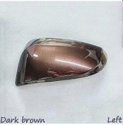 Resim 2013 - 2019 Toyota Rav4 Koruyucu Kabuk Ayna Kapağı Değişimi Koyu Kahverengi Sol. 
