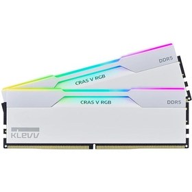 Resim Klevv Cras V RGB KD5AGUA80-64A320J 32GB (2x16) 6400 MHz CL32 DDR5 Ram 